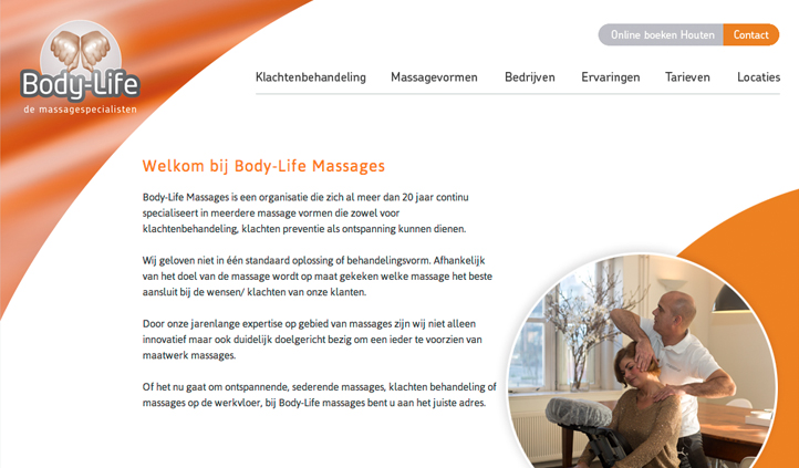 Project: Body-Life massagespecialisten